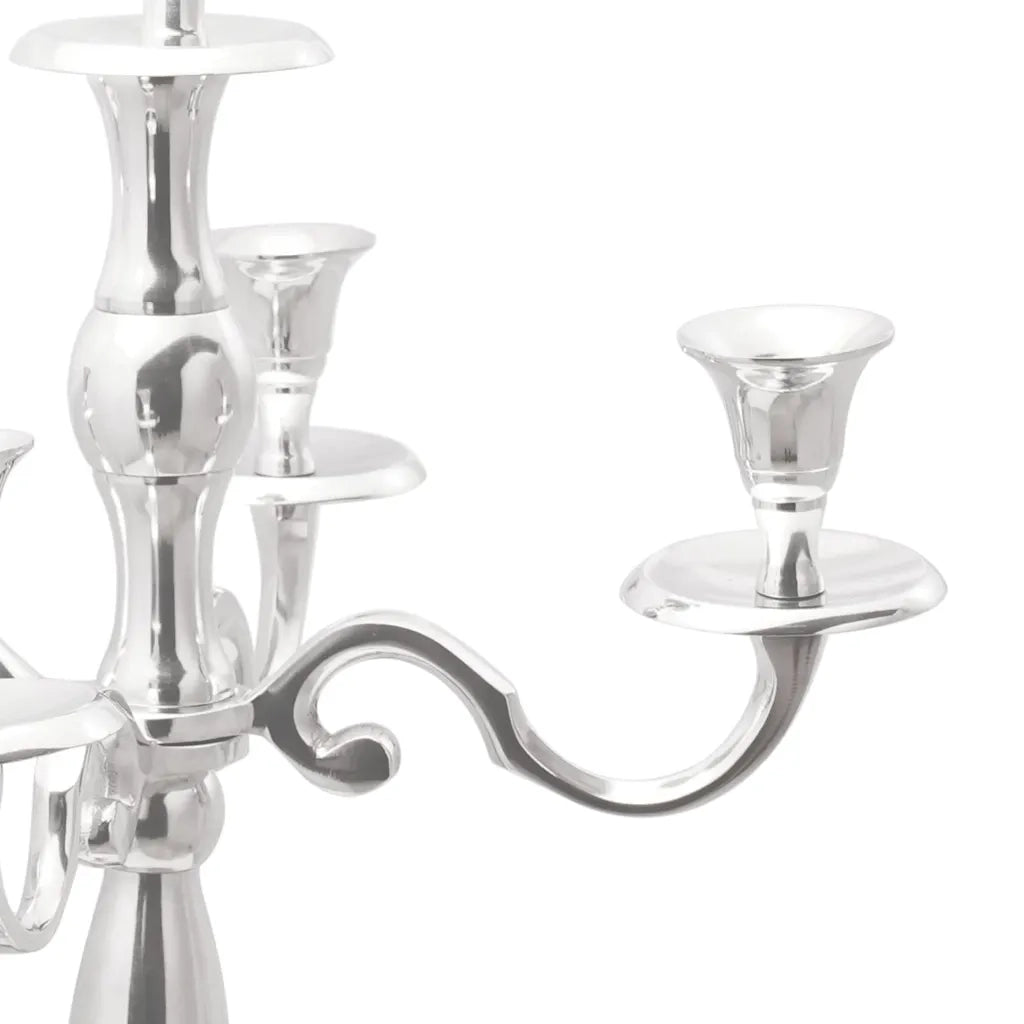 Candelabro Argento 32 x 32 x 79,5 cm Alluminio 42000156
