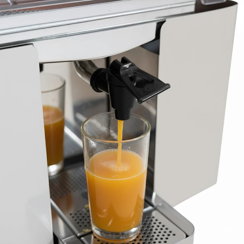 Spremiagrumi Professionale Automatico Arance Elettrico Acciaio con Rubinetto