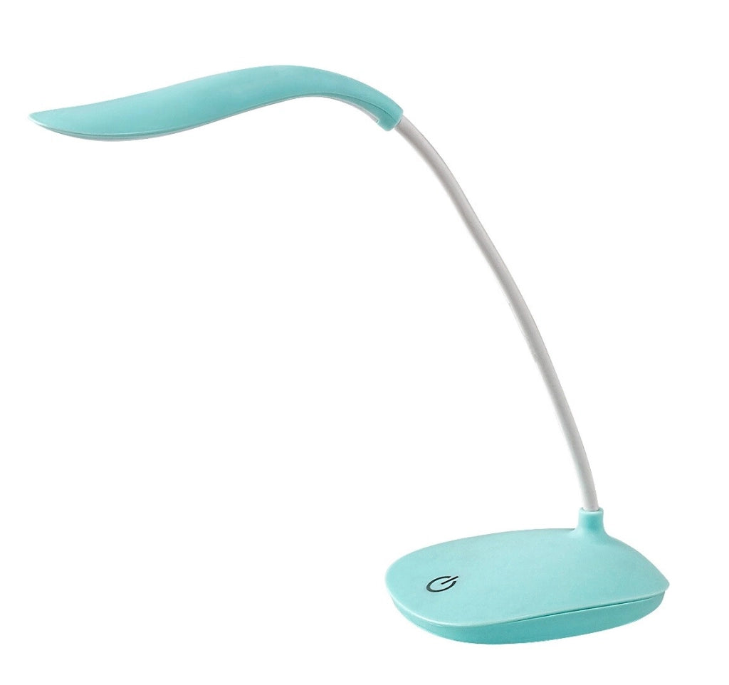 Lampada da scrivania blu dimmerabile USB LED 2W Bedi Rabalux