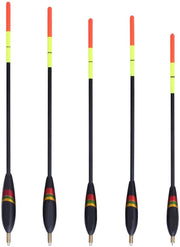 Set di accessori per pesca con sette tipi di esche artificiali, 5 pezzi