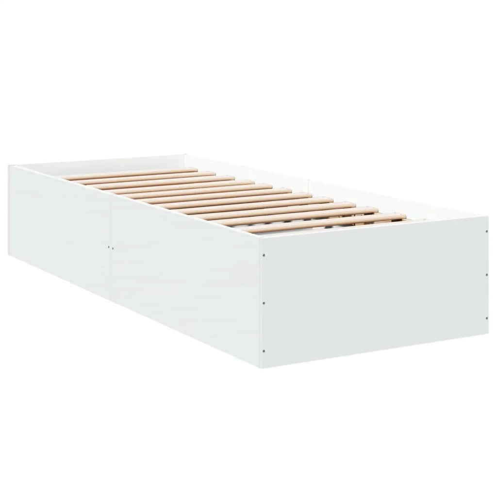 Struttura letto a pavimento Bianco 80 x 200 cm 3429541
