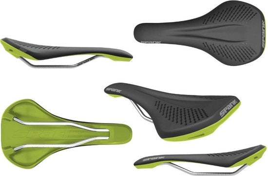 Sella Oozy 220 Uomo, nero/verde Larghezza 142mm