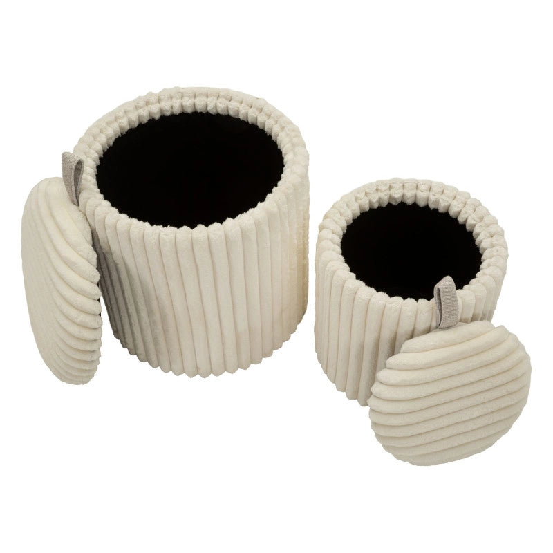 Puff Goteborg Coppia cm ø 40x42-31x32