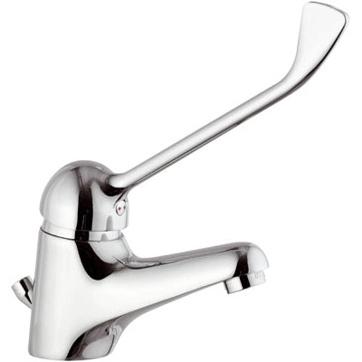 MISCELATORE MONOCOMANDO LAVABO CON LEVA CLINICA EPIC- Cromo- MARIA- pezzi 1