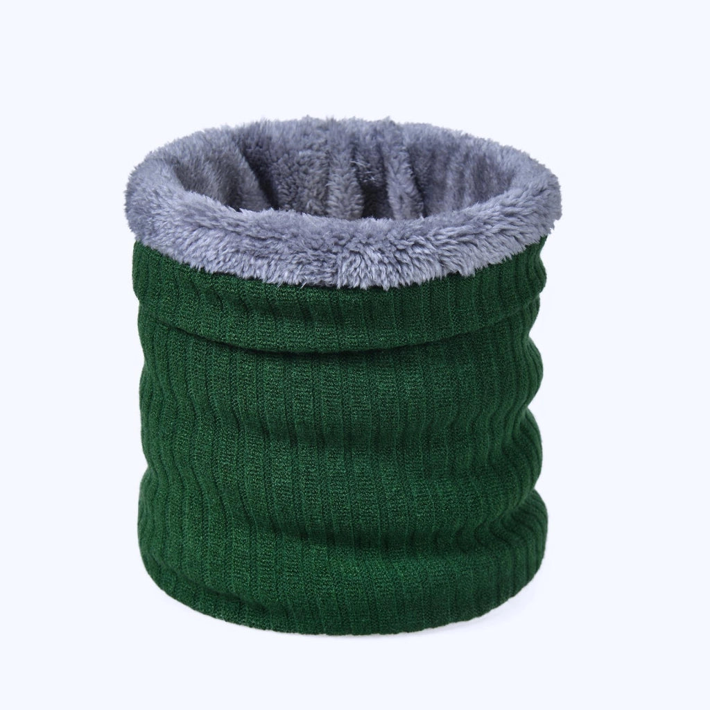 Scaldacollo coordinato per coppie, foderato in pile, a doppio strato, ideale per il ciclismo invernale all'aperto, per proteggere il collo e tenerlo al caldo.