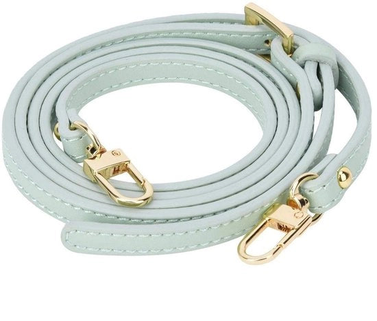 Accessorio DIY per borse - Riem di sostituzione - Adattabile - Colore verde - Pieghevole - Componente di ricambio - Adatto a tutte le borse a mano