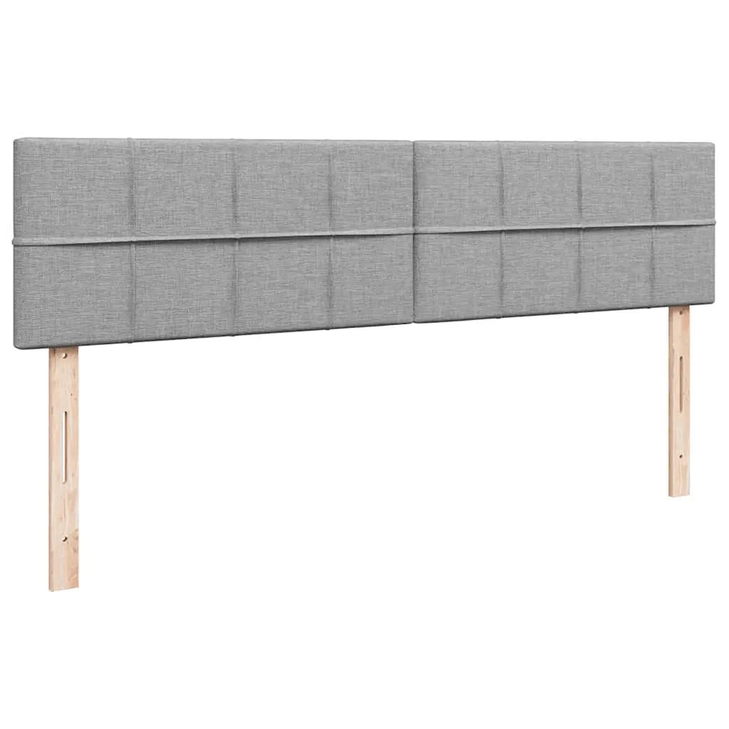 Struttura Letto Pouf con Materassi 180x200 cm in Tessuto 3312843