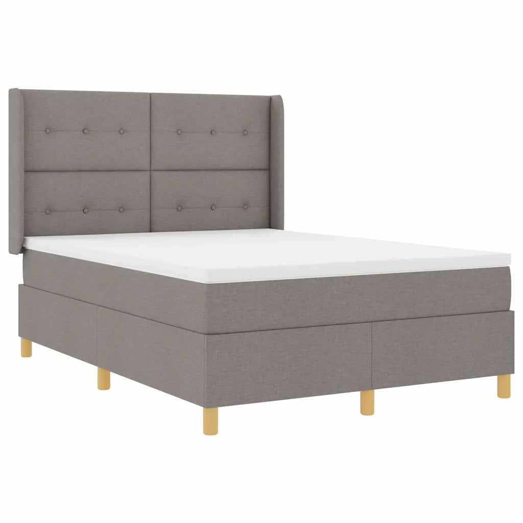 Letto a molle con materasso Talpa 140 x 200 cm Tessuto