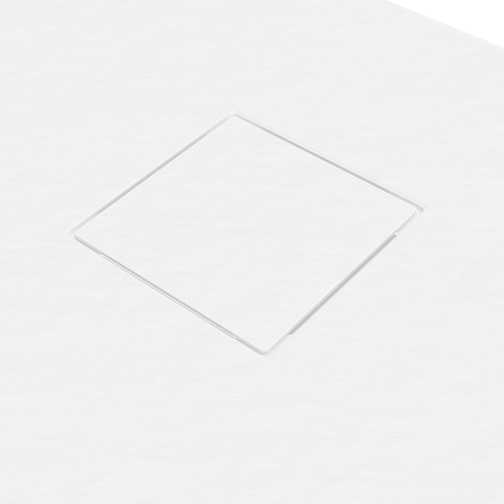 Piatto doccia 70x120 cm colore bianco effetto pietra | Samos