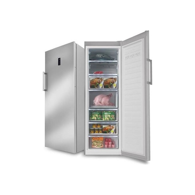 Schaub-Lorenz SSCVND300X Congelatore Verticale Capacita' Lorda 300 Litri Colore Acciaio Inox Classe Energetica F