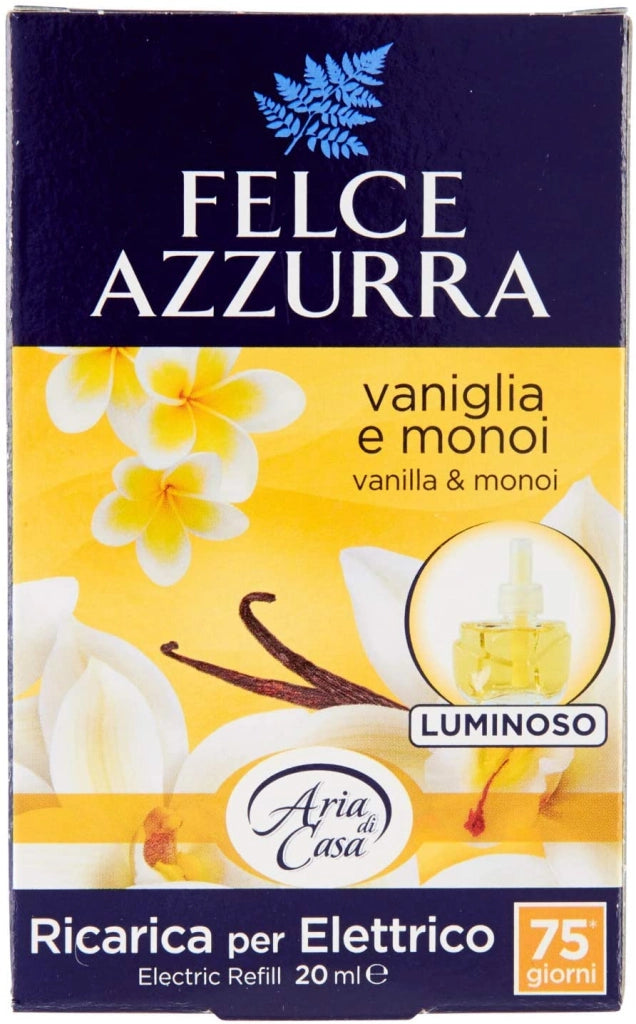 FELCE AZZURRA RICARICA PER DIFFUSORE ELETTRICO DA 20 ML VANIGLIA