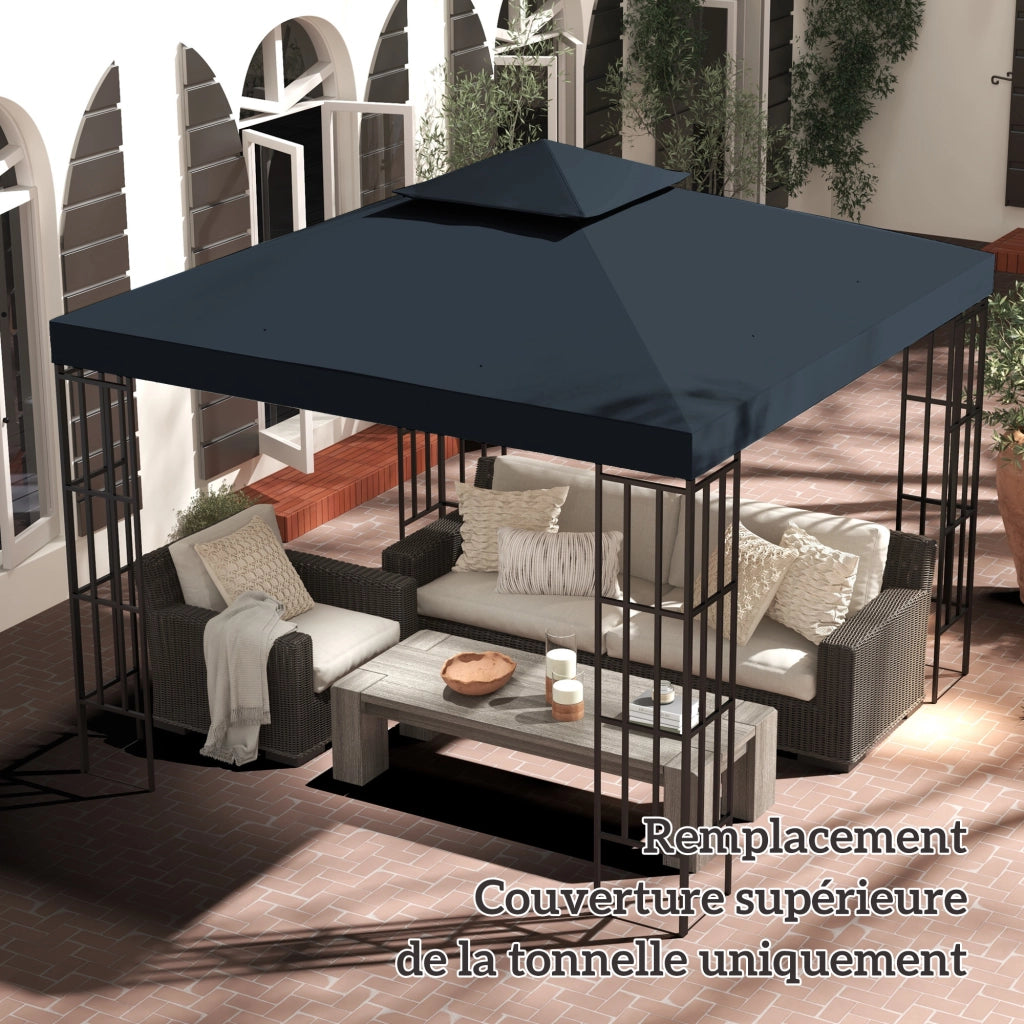 Tenda da giardino ¨C Minimal ¨C Grigio 3x3 m