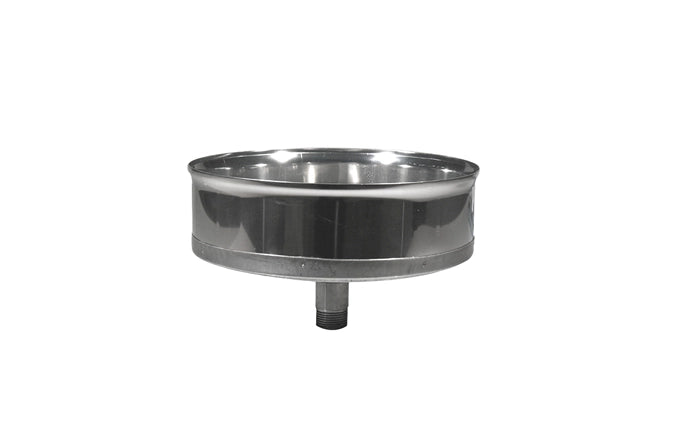TAPPO CHIUSURA ACCIAIO CON SPURGO- Diam. 300- DK- pezzi 1