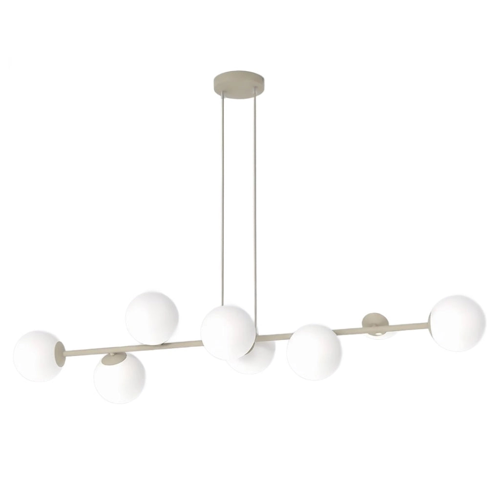 Lampada a sospensione MAGNUS 8xE14 beige Emibig