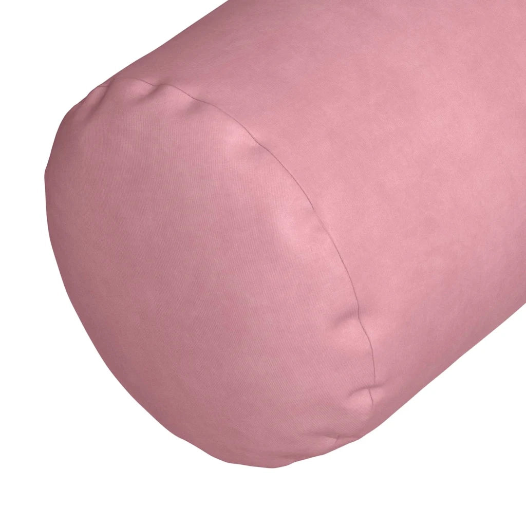 Cuscini a rullo 2 pcs Rosa Ø 15 x 40 cm Tessuto in Cords 42014289