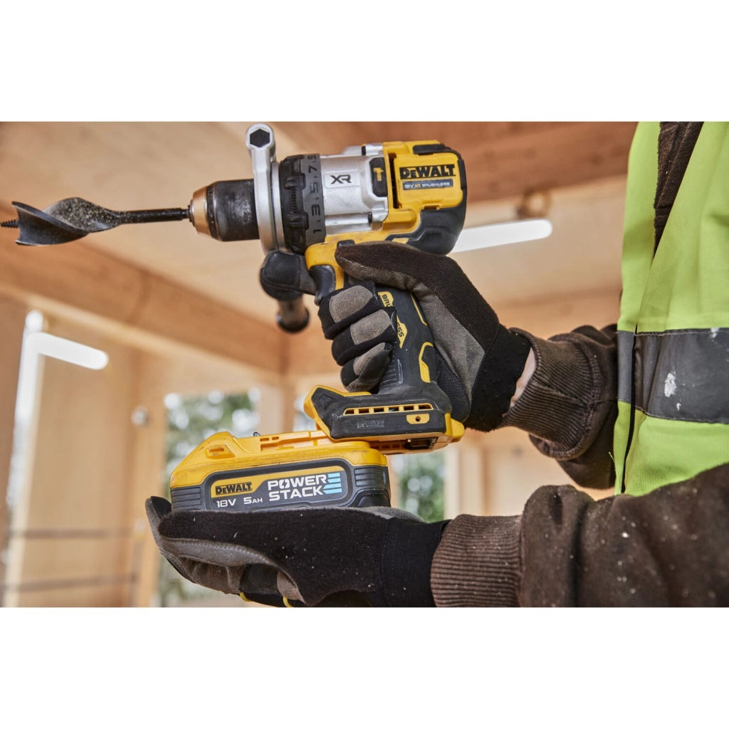 DeWALT DCD1007NT‑XJ – Trapano Avvitatore Brushless 18V XR 169nm solo corpo 3 vel