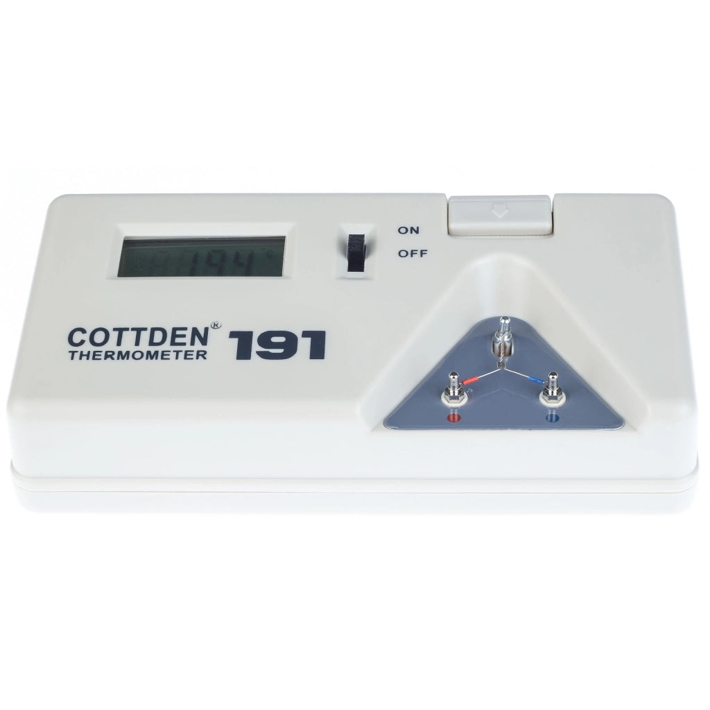 Misuratore di Temperatura Punta 191 – Alta Precisione, Display LCD, Termocoppia Tipo K | Gamma 0-600°C