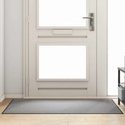 Tappetino Grigio e Nero 90 x 150 cm 100% Poliammide 4100772
