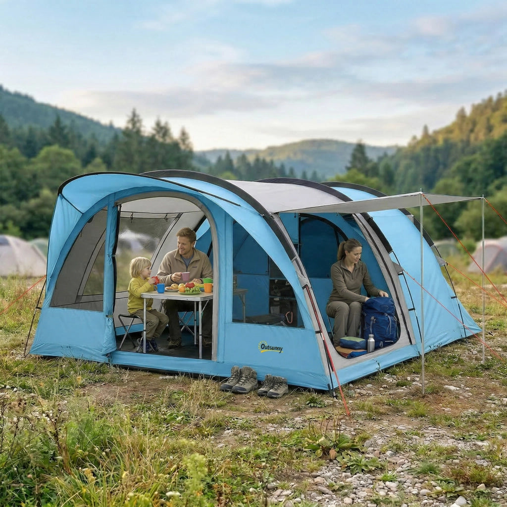 Tenda da campeggio 4 persone ¨C Minimal ¨C Grigio