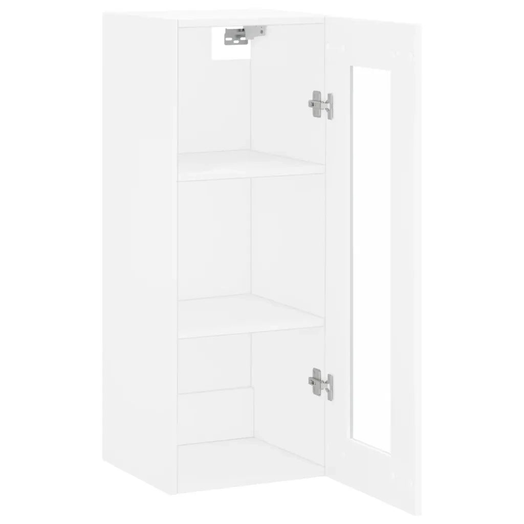 Mobile a Parete Bianco 34,5x34x90 cm 828924