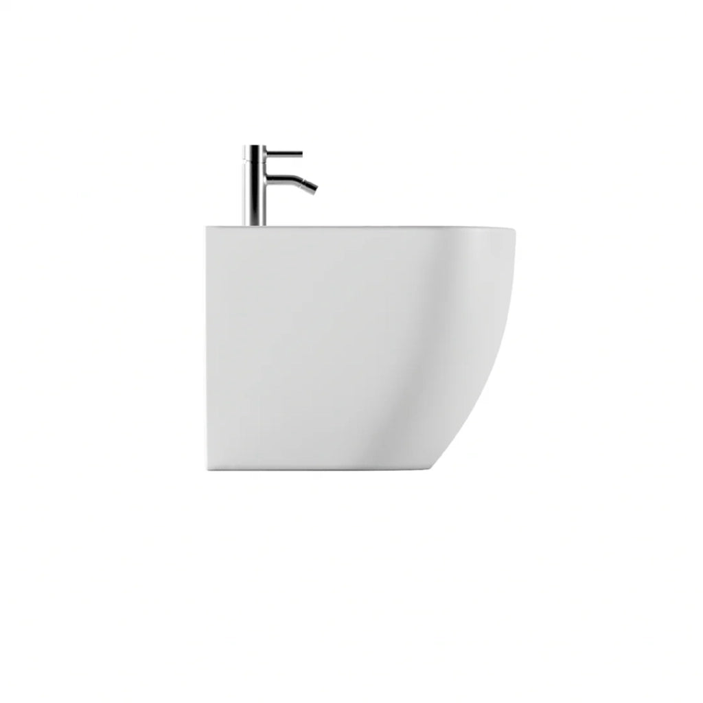 Bidet a Terra Alice Ceramica "Form" Bianco Lucido