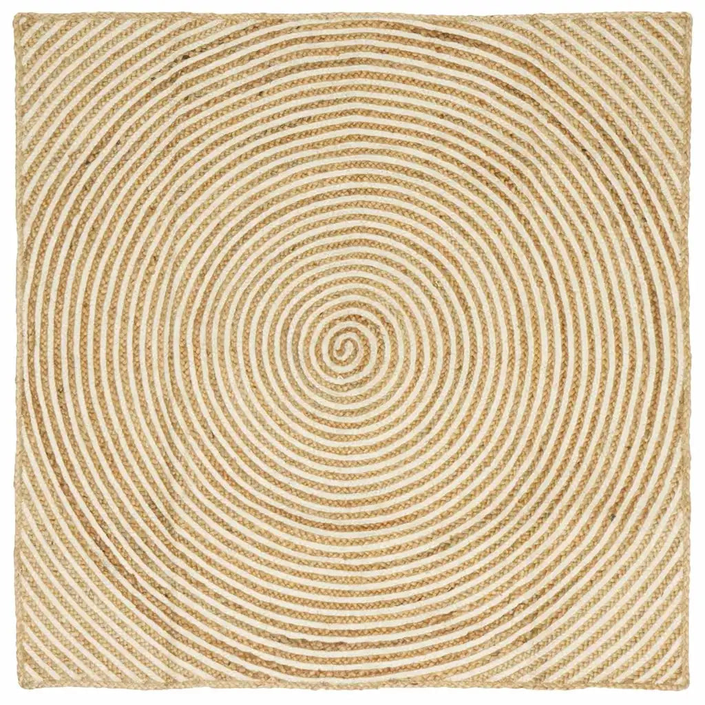 Tappeti per area Bianco 120 x 120 cm Juta 42010720