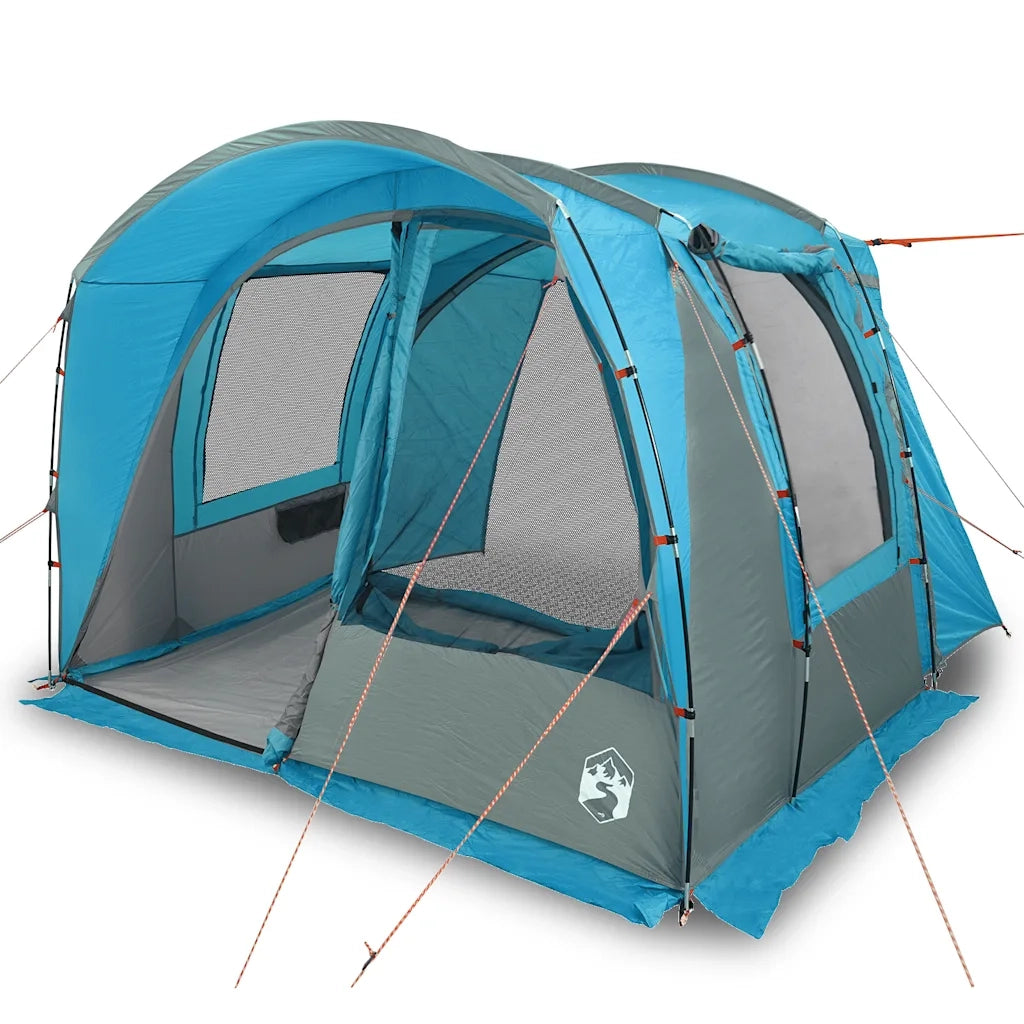 Tenda da Campeggio da Auto per 4 Persone Blu Impermeabile 4009498