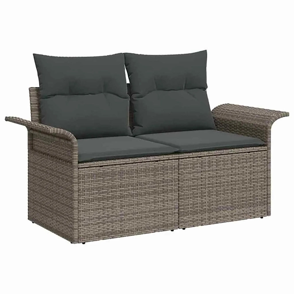 Set di divani 8 pz Grigio e Grigio Scuro 3448010