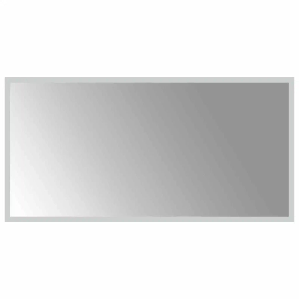 Specchio da bagno LED Trasparente 80 x 40 cm vetro temperato 42045816