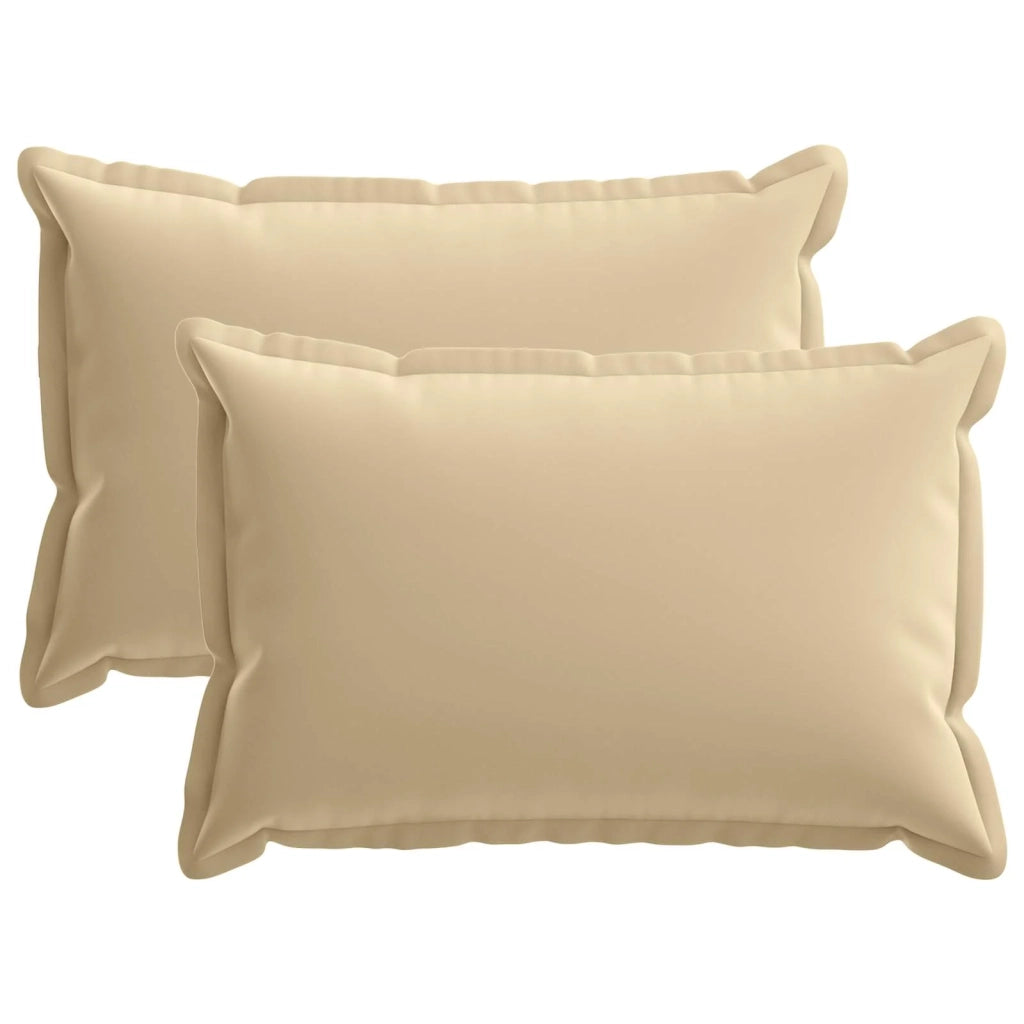 Federa 2 pcs HOUTEN Beige 40 x 60 cm Poliestere 917580