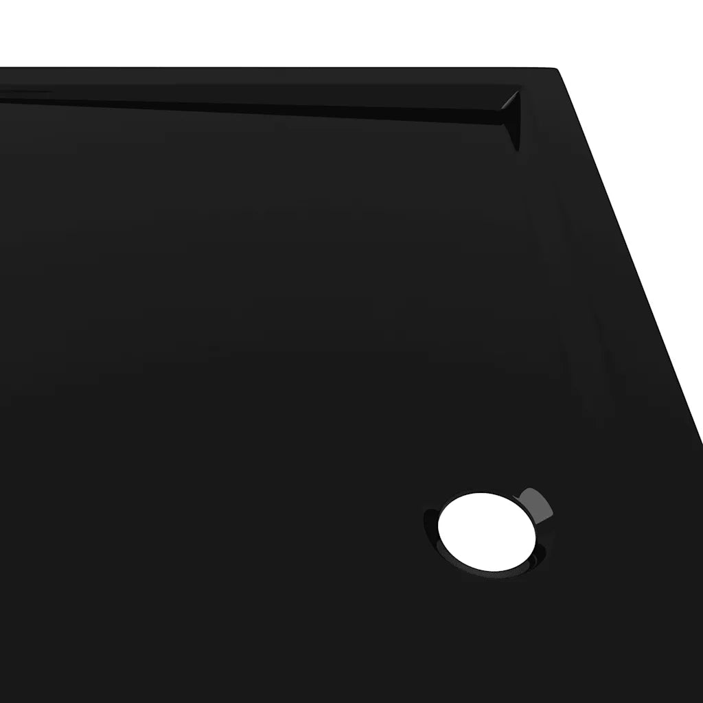 Piatto Doccia in ABS Rettangolare Nero 80x90 cm CFW4989563