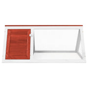 Conigliera in Legno Rossa 170854