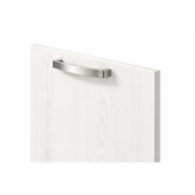 Anta per mobili in Legno nobilitato Compresa di Maniglia 72x30 Larice Bianco
