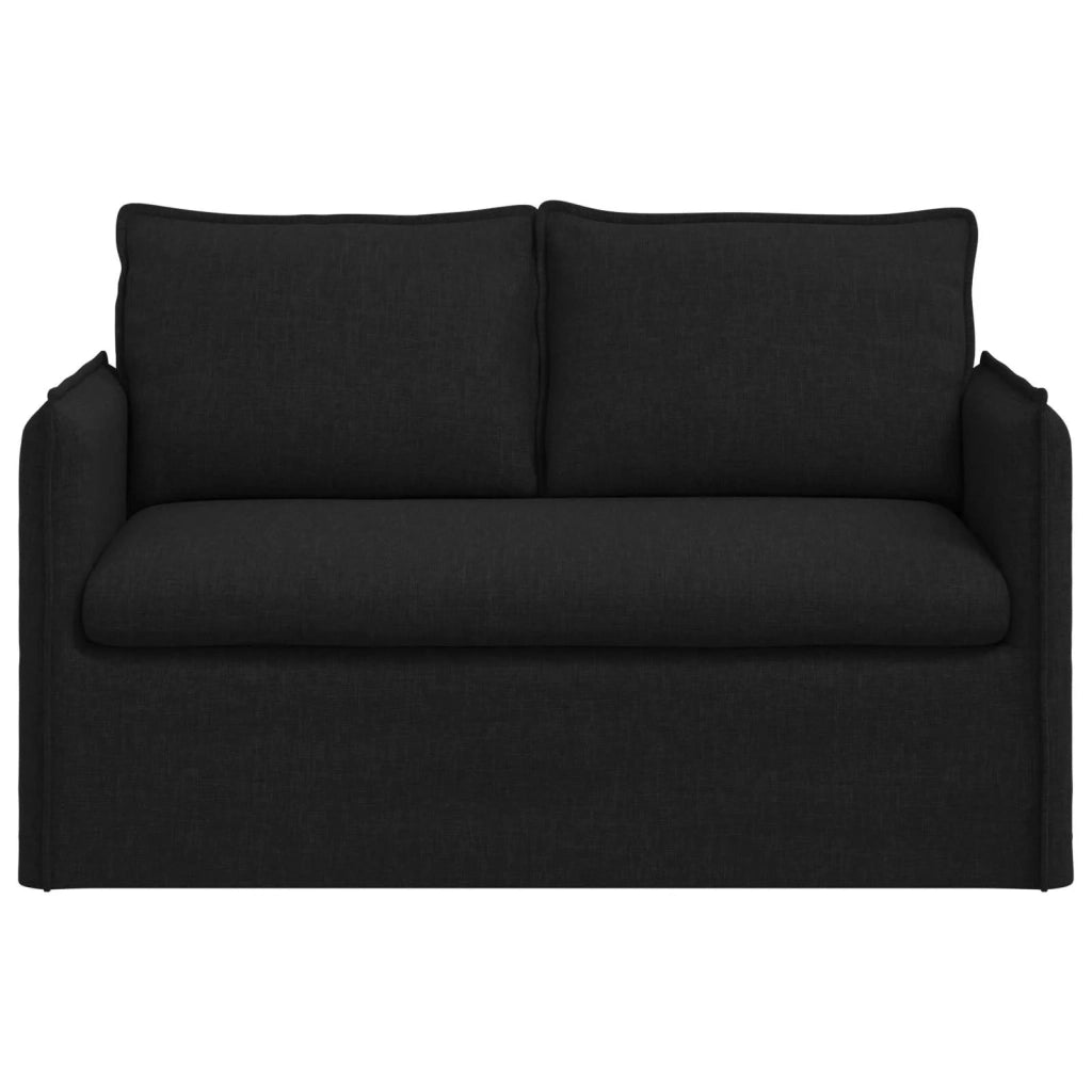 Divano Nero 136 x 82 x 85 cm Tessuto 42024513