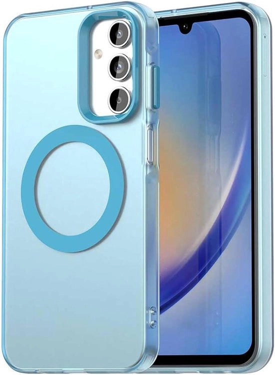 Hoes Magnetico per Smartphone - Blu - Resistente allo Shock - Resistente ai Marcature