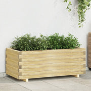 Letto Rialzato 100x50x40 cm in Legno Rettangolare 41660