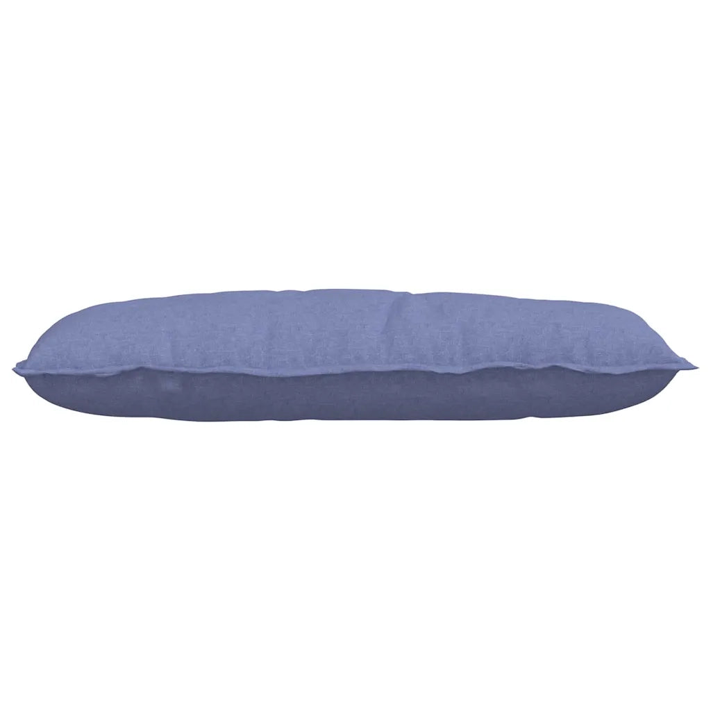 Cuscino per Schiena Blu jeans 100 x 19 x 50 cm Tessuto 42014758