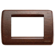 VIMAR IDEA - RONDO' PLACCA 3M METAL RADICA NOCE