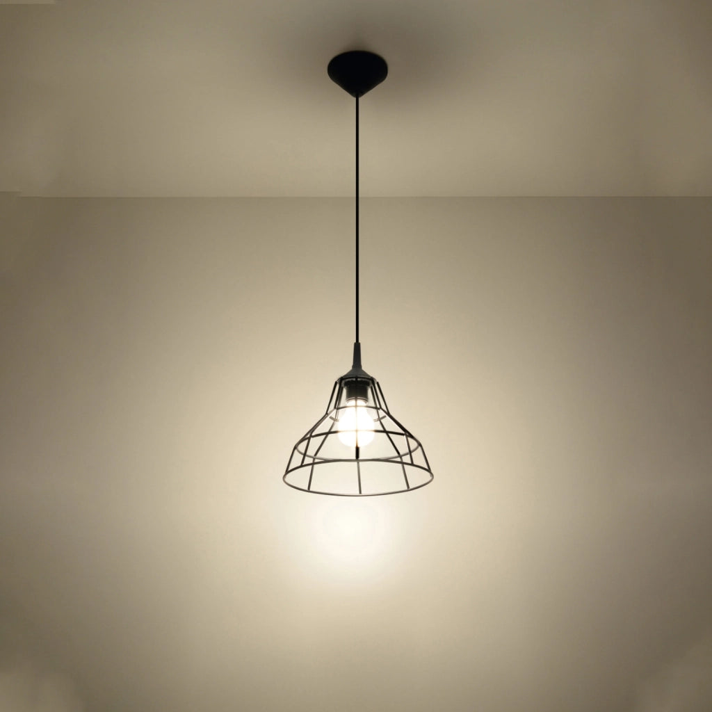 Lampada a sospensione ANATA nero