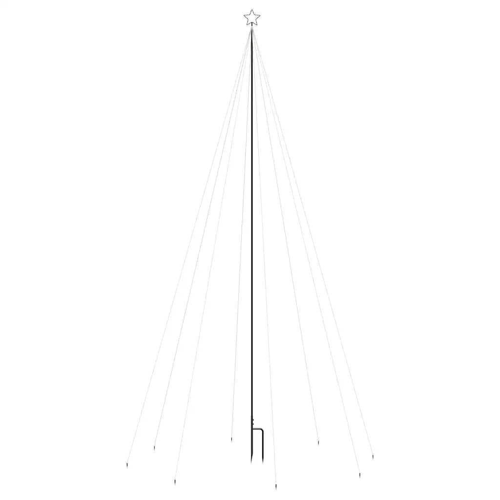 Albero di Natale Cascata Luci LED Interni Esterni 400 LED 2,5 m cod mxl 26055