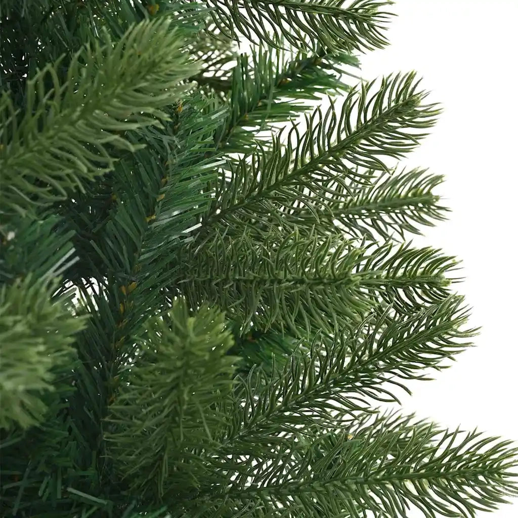 Albero di Natale artificiale con 150 LED Verde 150 cm PE e PVC 3397346