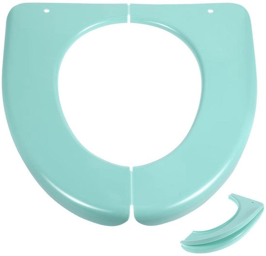 Braccio per la toilette Hygienico - Braccio per la toilette pieghevole - Riduce la larghezza per bambini - Braccio per la toilette per anziani - Adatto per toilette ovale - 40 x 38 cm - Copri sedile per la toilette