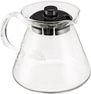 Vaso per caffè da filtro da 500 ml con design Wave