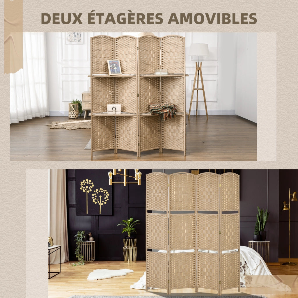 Libreria divisorio 4 ante ¨C Minimal ¨C legno 160x170 cm