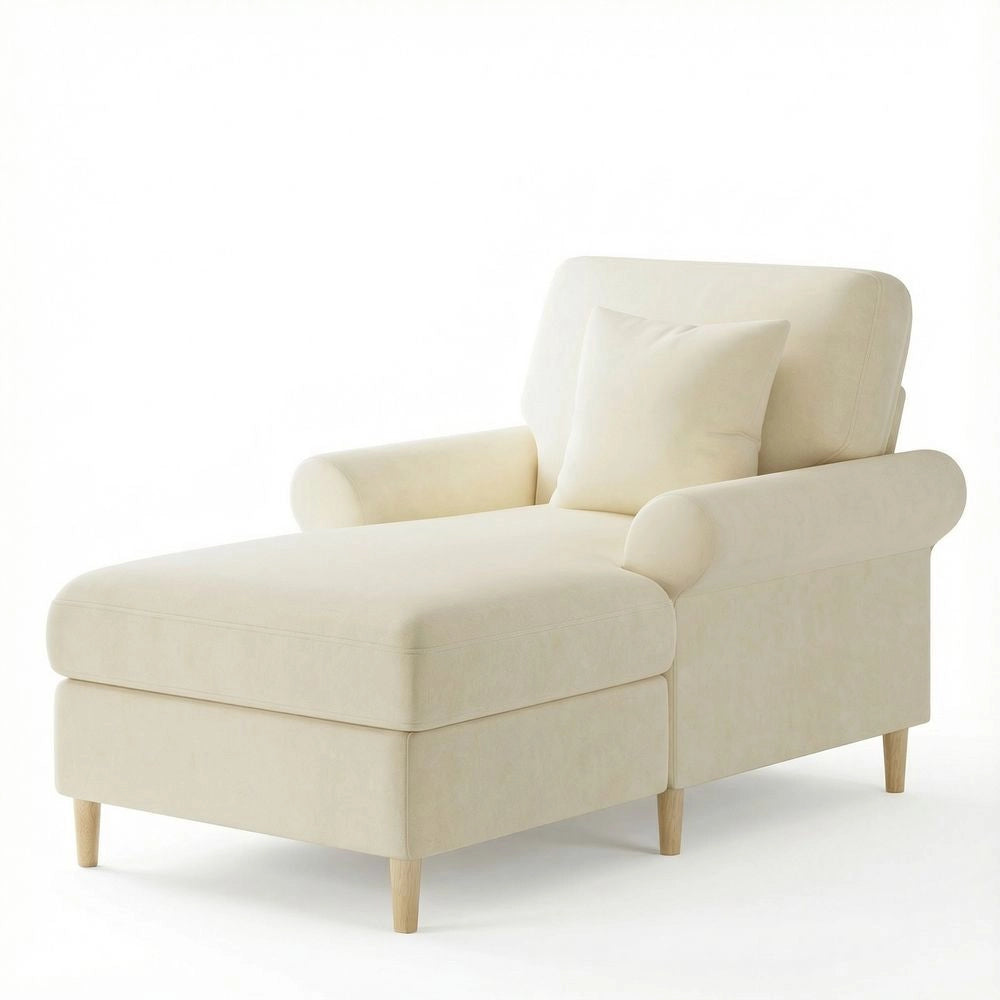 Poltrona relax - Xylo - XXL pieghevole velluto beige