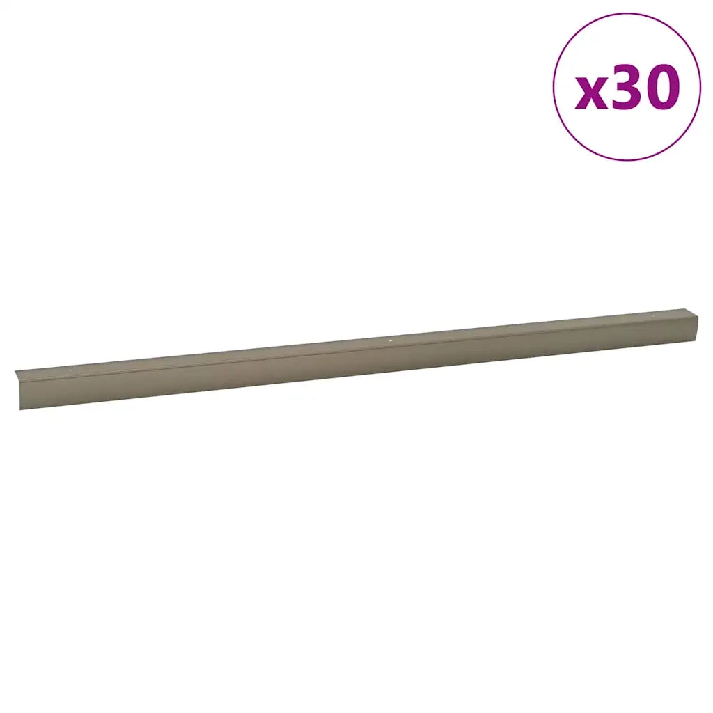 Paragradini 30 pcs Champagne 67 x 3 x 2 cm Alluminio 4013482