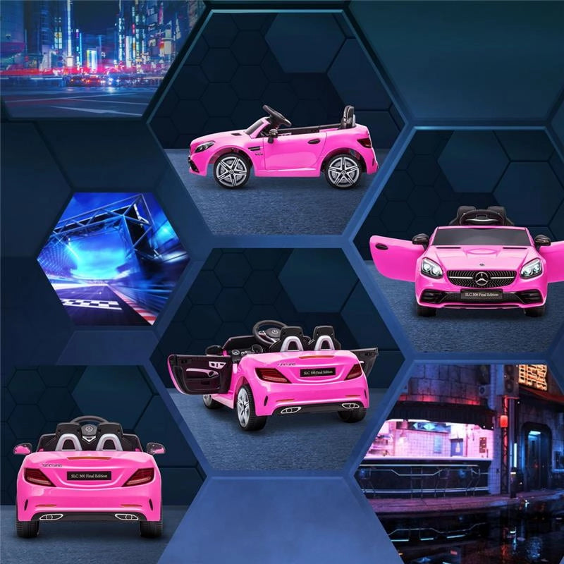 MACCHINA ELETTRICA PER BAMBINI 3-6 ANNI CON LUCI LED EFFETTI SONORI E TELECOMANDO