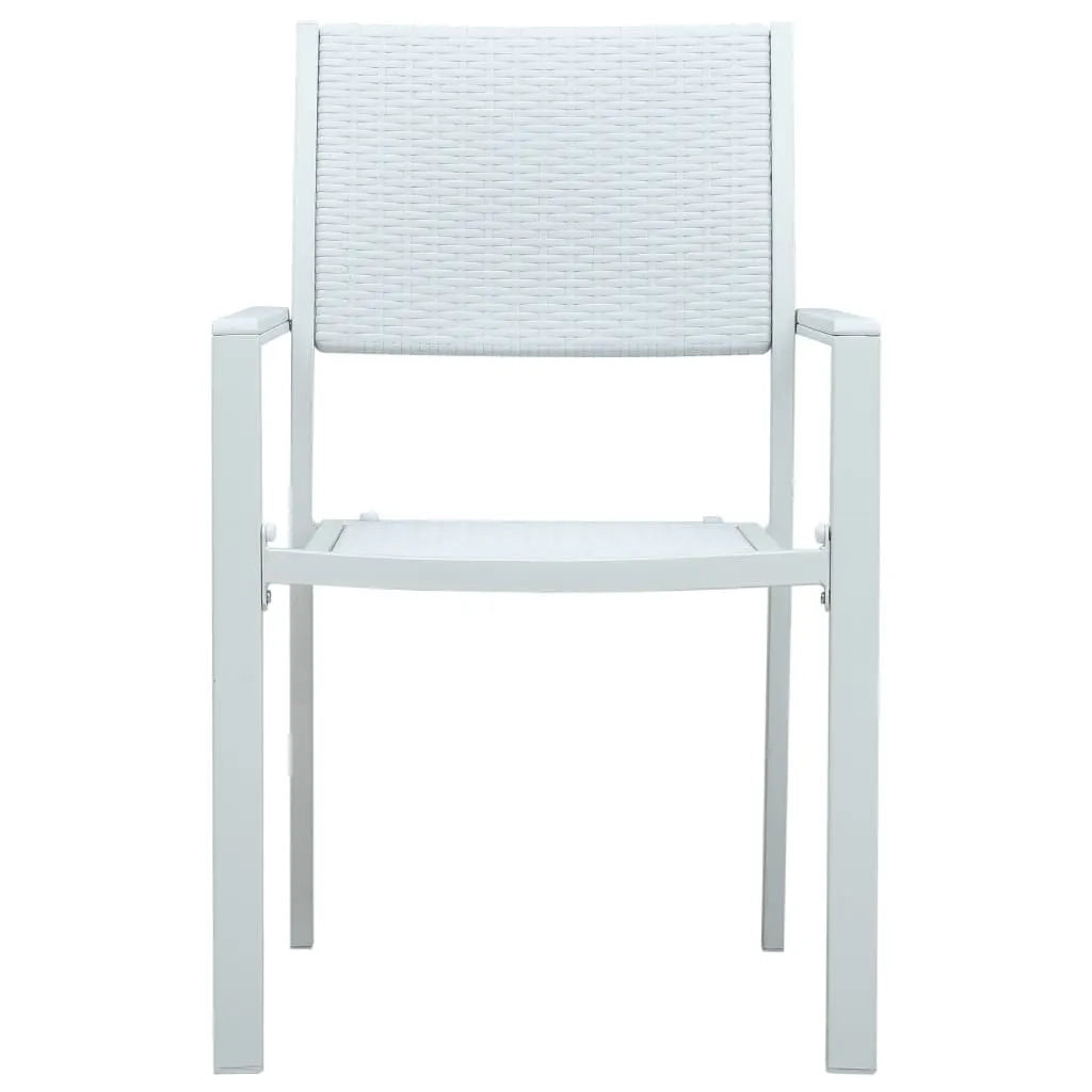 Set da Pranzo da Giardino 9 pz Bianco 3099262