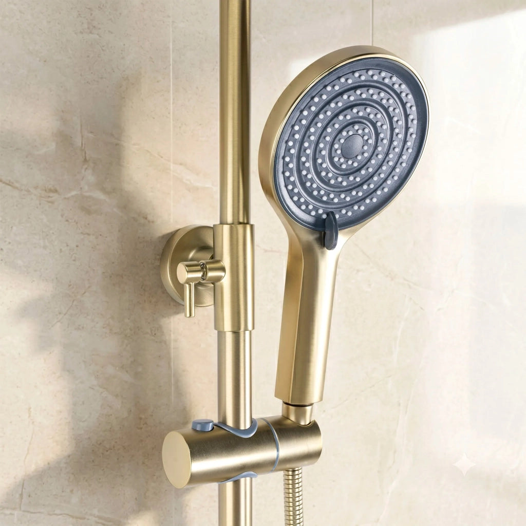 Set Doccia Rea Foster Brush Gold