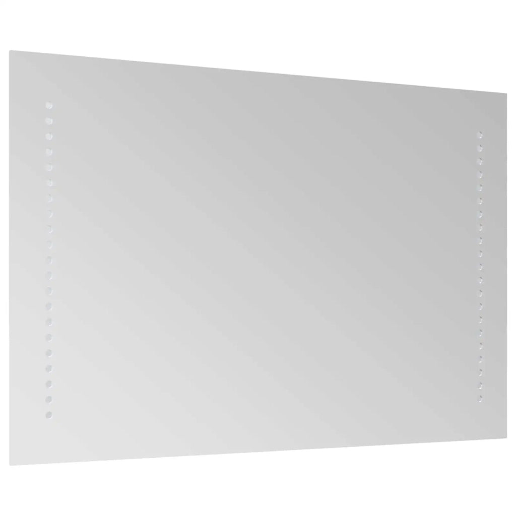 Specchio da bagno LED Trasparente 70 x 40 cm vetro temperato 42045776